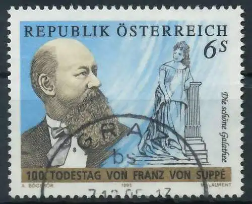 ÖSTERREICH 1995 Nr 2167 gestempelt 2464BE