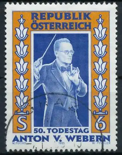 ÖSTERREICH 1995 Nr 2174 gestempelt 2464DE