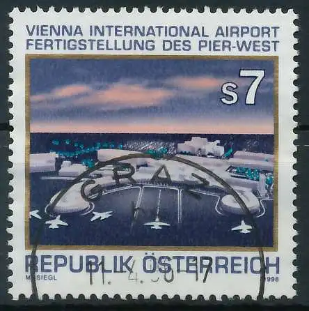 ÖSTERREICH 1996 Nr 2180 gestempelt 2464FE