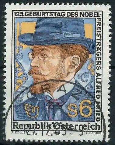 ÖSTERREICH 1989 Nr 1976 gestempelt 246596