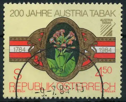 ÖSTERREICH 1984 Nr 1769 gestempelt 2465A6