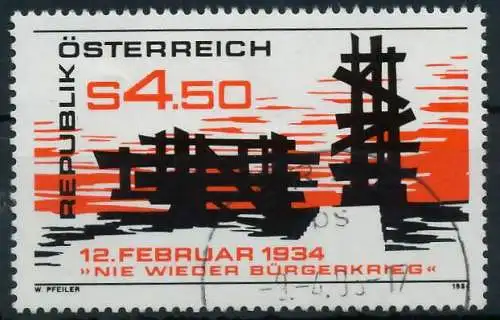 ÖSTERREICH 1984 Nr 1766 gestempelt 2465C2