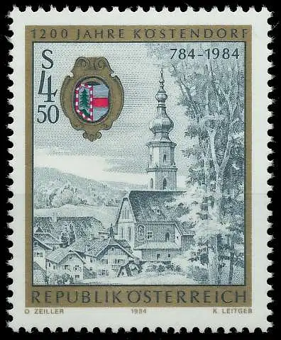 ÖSTERREICH 1984 Nr 1771 postfrisch 2465CA