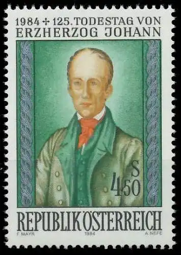 ÖSTERREICH 1984 Nr 1774 postfrisch 2465EA