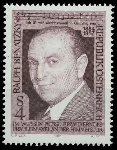 ÖSTERREICH 1984 Nr 1781 postfrisch 24660E