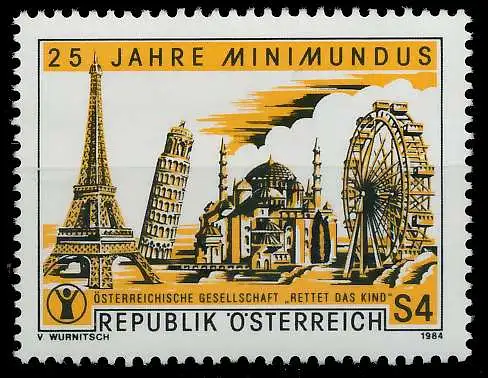 ÖSTERREICH 1984 Nr 1783 postfrisch 246612