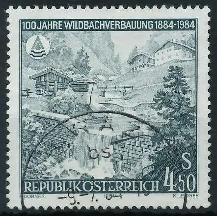 ÖSTERREICH 1984 Nr 1779 gestempelt 246622
