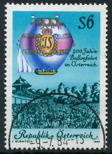 ÖSTERREICH 1984 Nr 1787 gestempelt 246646