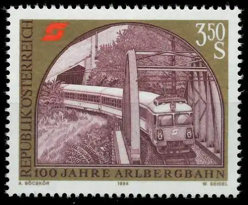 ÖSTERREICH 1984 Nr 1785 postfrisch 24664E