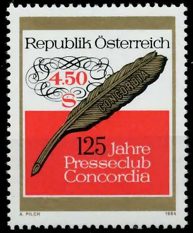 ÖSTERREICH 1984 Nr 1795 postfrisch 24668A