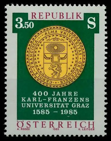 ÖSTERREICH 1985 Nr 1799 postfrisch 246696