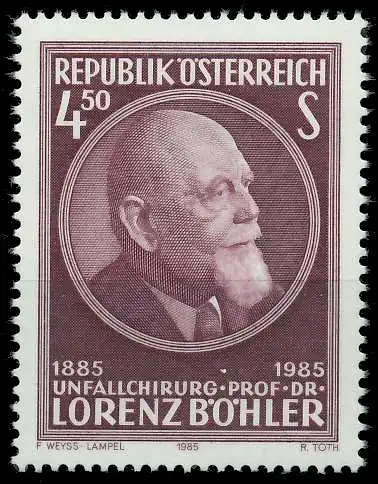 ÖSTERREICH 1985 Nr 1800 postfrisch 2466A6