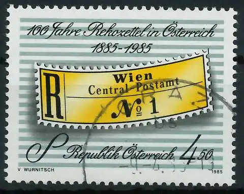 ÖSTERREICH 1985 Nr 1806 gestempelt 2466BA