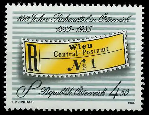 ÖSTERREICH 1985 Nr 1806 postfrisch 2466D6