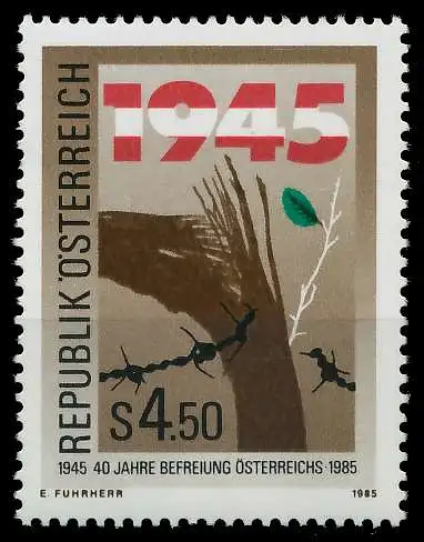 ÖSTERREICH 1985 Nr 1810 postfrisch 2466E6