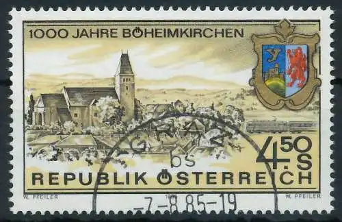 ÖSTERREICH 1985 Nr 1812 gestempelt 2466EA
