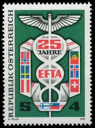 ÖSTERREICH 1985 Nr 1813 postfrisch 2466F6