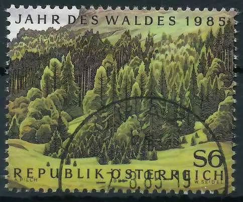 ÖSTERREICH 1985 Nr 1819 gestempelt 24672E