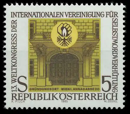 ÖSTERREICH 1985 Nr 1818 postfrisch 24673E