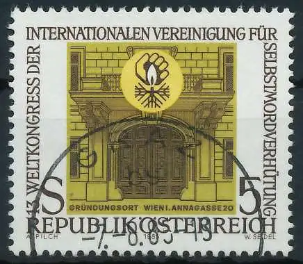 ÖSTERREICH 1985 Nr 1818 gestempelt 246742