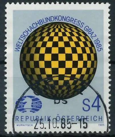 ÖSTERREICH 1985 Nr 1823 gestempelt 24674A