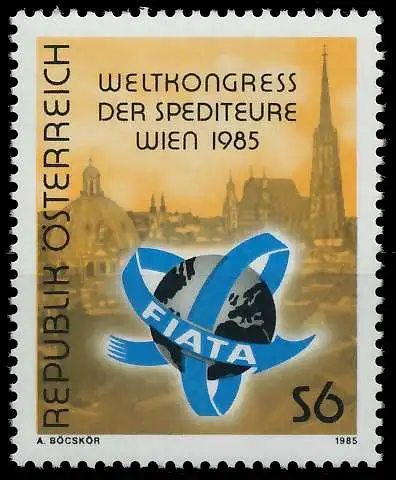 ÖSTERREICH 1985 Nr 1828 postfrisch 24B6B6