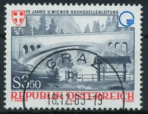 ÖSTERREICH 1985 Nr 1834 gestempelt 24B70A