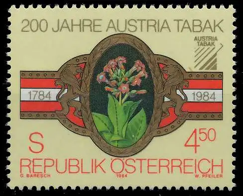ÖSTERREICH 1984 Nr 1769 postfrisch SD2ABEE