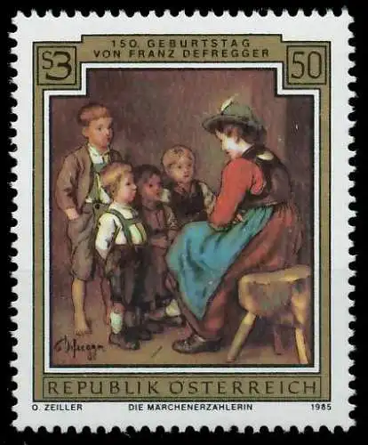 ÖSTERREICH 1985 Nr 1809 postfrisch SD3043E
