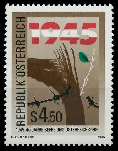 ÖSTERREICH 1985 Nr 1810 postfrisch SD30442