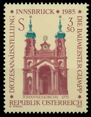 ÖSTERREICH 1985 Nr 1815 postfrisch SD3046A