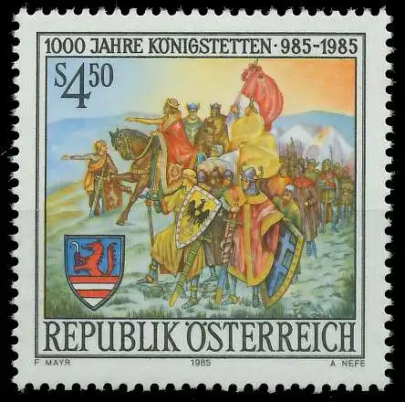 ÖSTERREICH 1985 Nr 1825 postfrisch SD304AE