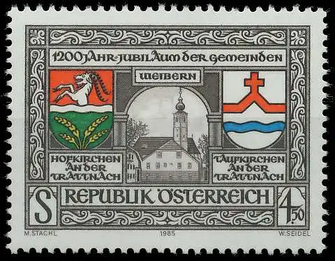 ÖSTERREICH 1985 Nr 1824 postfrisch SD304AA