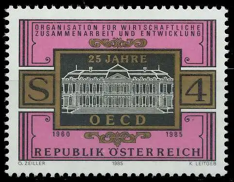 ÖSTERREICH 1985 Nr 1835 postfrisch SD304FE
