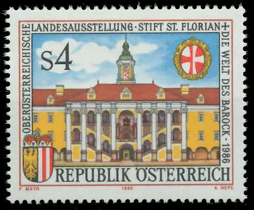 ÖSTERREICH 1986 Nr 1846 postfrisch SD3054E