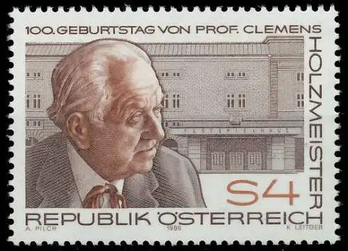 ÖSTERREICH 1986 Nr 1843 postfrisch SD30536