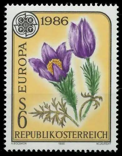 ÖSTERREICH 1986 Nr 1848 postfrisch SD3055E