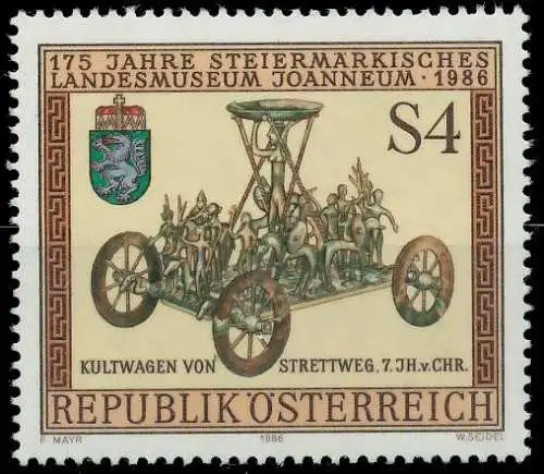 ÖSTERREICH 1986 Nr 1868 postfrisch SD305F6