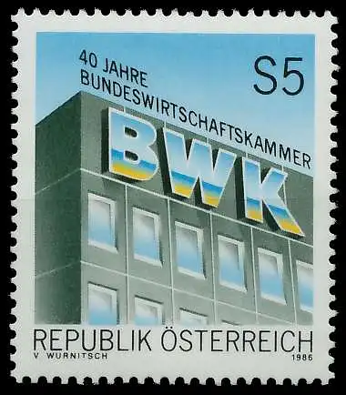 ÖSTERREICH 1986 Nr 1871 postfrisch SD3060E