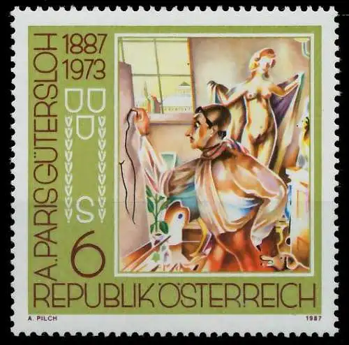 ÖSTERREICH 1987 Nr 1875 postfrisch SD3062E