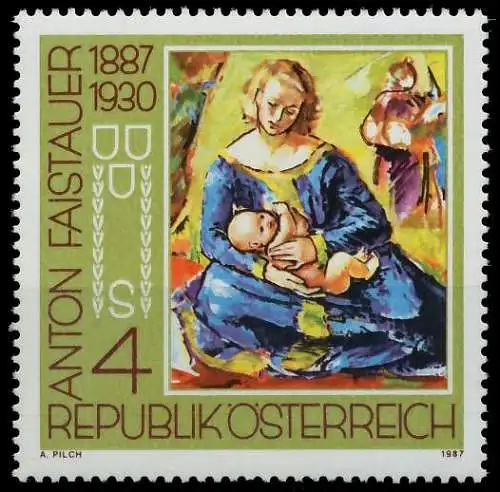 ÖSTERREICH 1987 Nr 1874 postfrisch SD3062A