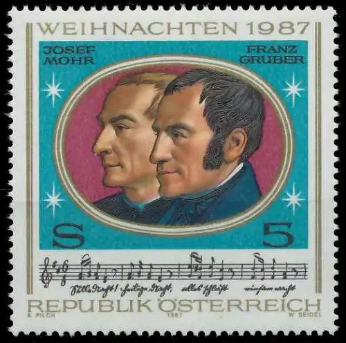ÖSTERREICH 1987 Nr 1908 postfrisch SD3073E