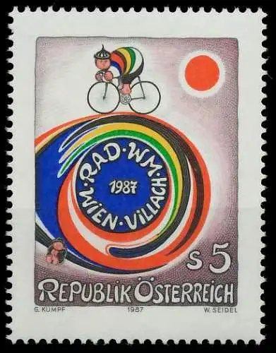 ÖSTERREICH 1987 Nr 1897 postfrisch SD306E6