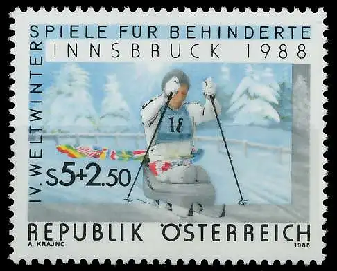 ÖSTERREICH 1988 Nr 1910 postfrisch SD3074E