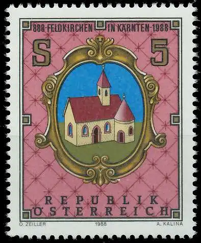 ÖSTERREICH 1988 Nr 1933 postfrisch SD30802