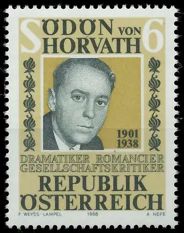 ÖSTERREICH 1988 Nr 1926 postfrisch SD307CA