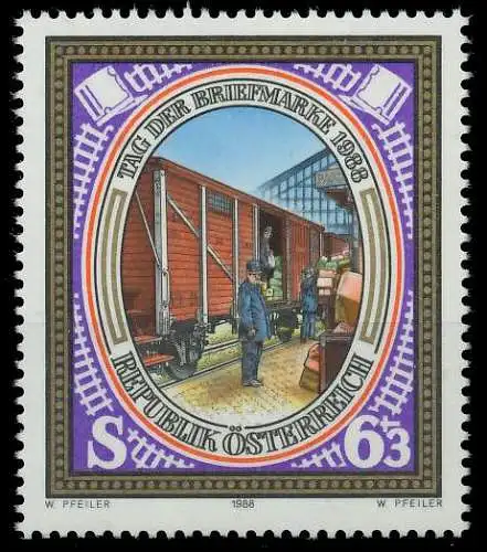 ÖSTERREICH 1988 Nr 1942 postfrisch SD3084E