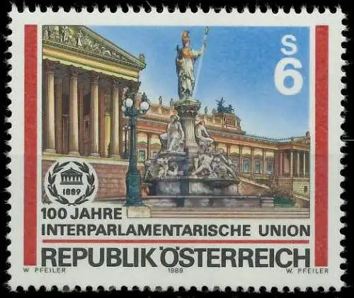 ÖSTERREICH 1989 Nr 1964 postfrisch SD308FA