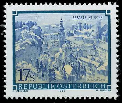 ÖSTERREICH DS STIFTE KLÖSTER Nr 1963 postfrisch SD308F6