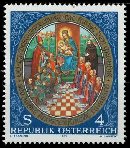 ÖSTERREICH 1989 Nr 1957 postfrisch SD308C2